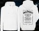Худи белое "Jack Daniel's", размер S khudi belaya Jack Daniel's s фото