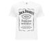 Футболка чоловіча бавовняна з принтом Jack Daniels, Джек Дениелс, білий, розмір S f-w Jack Daniels s фото